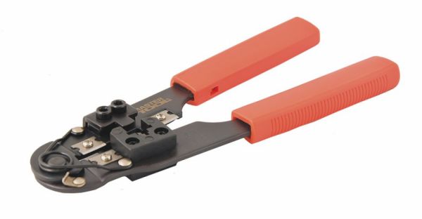 Кліщі для обтиску штекерів MASTERTOOL RJ45 195 мм 75-2242