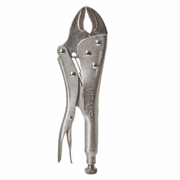 Кліщі затискні напівкруглі 250 мм Vitals