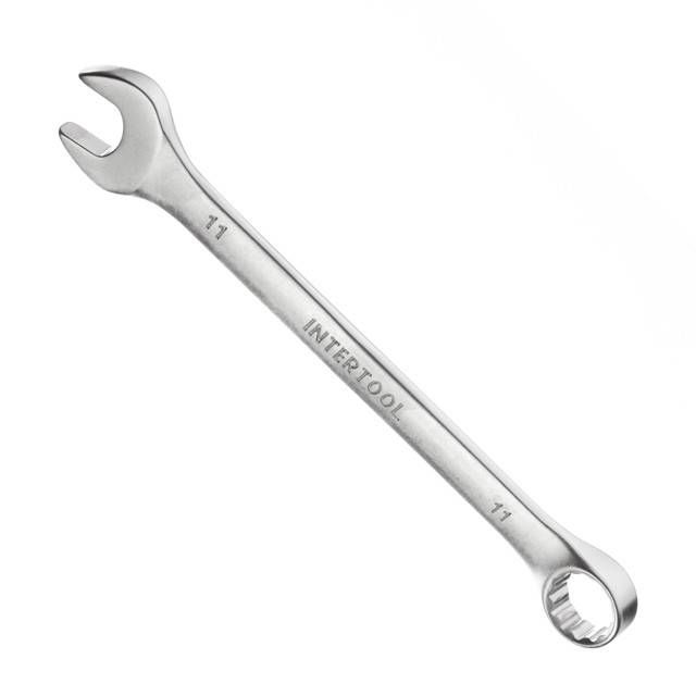 Ключ комбінований 11мм Cr-V INTERTOOL HT-1211