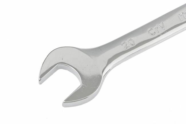 Ключ комбінований 20 мм, CrV, полірований хром, MTX