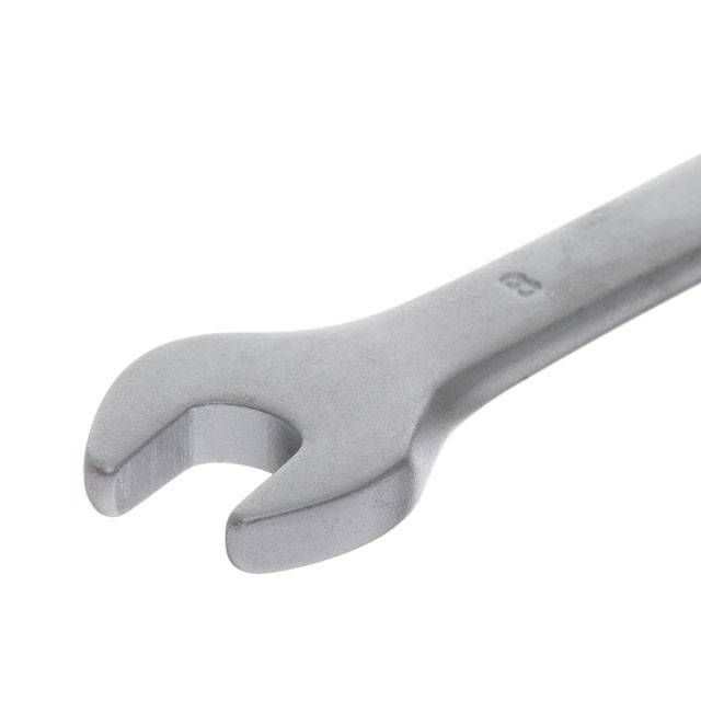 Ключ рожково-накидний, шарнірний, 8 мм, Cr-V, покриття: сатин-хром INTERTOOL XT-1408