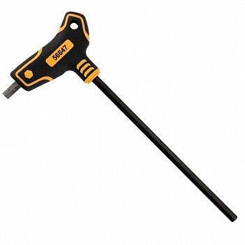 Ключ шестигранний VOREL : тип "Т", HEX 8 x 200 x 113 мм, Cr-V 6150