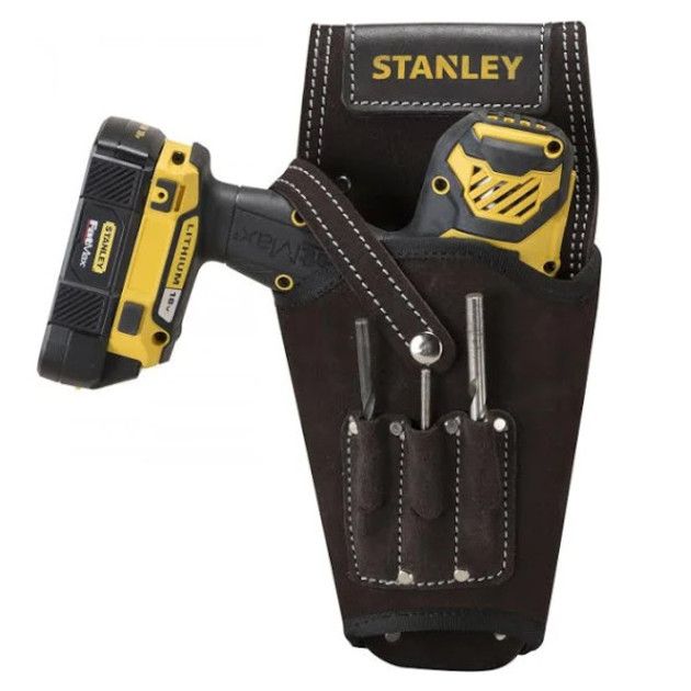 Кобура поясна замшева STANLEY для шуруповерта