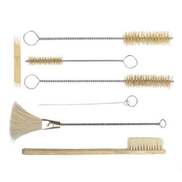 Комплект для чистки фарбопультів (пістолетів фарбувальних), 12 од. INTERTOOL PT-0290