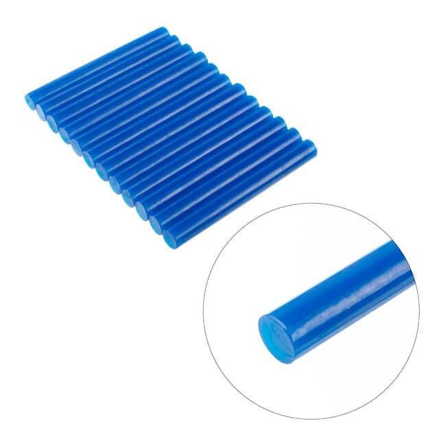 Комплект клейових стрижнів блакитних, 11,2×100 мм, 12 шт. INTERTOOL RT-1052