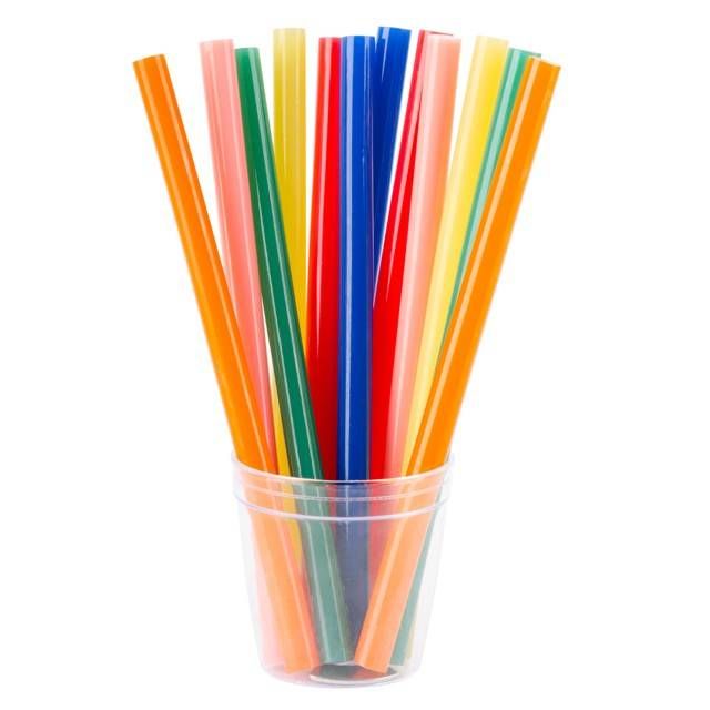 Комплект клейових стрижнів кольорових, 11,2×200 мм, 12 шт. INTERTOOL RT-1028