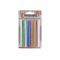 Комплект клейових стрижнів кольорових перламутрових, 11,2×100 мм, 12 шт. INTERTOOL RT-1029