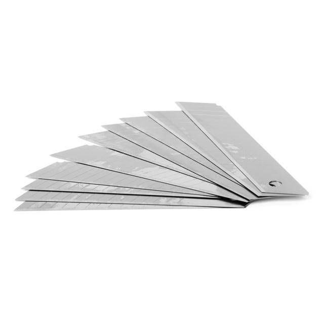 Комплект лез сегментних, 18 мм, 14 сегментів, 10 шт. INTERTOOL HT-0528