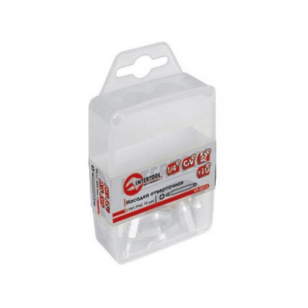 Комплек насадок до викруток PZ3 1/4" * 25 мм уп. 25 шт. INTERTOOL VT-0023 Комплек насадок до викруток PZ3 1/4" * 25 мм уп. 25 шт. INTERTOOL VT-0023