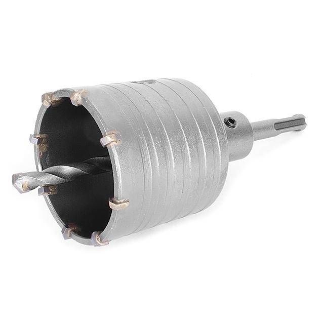 Свердло корончате по бетону 65 мм, перехідник SDS-Plus 100 мм INTERTOOL SD-7065