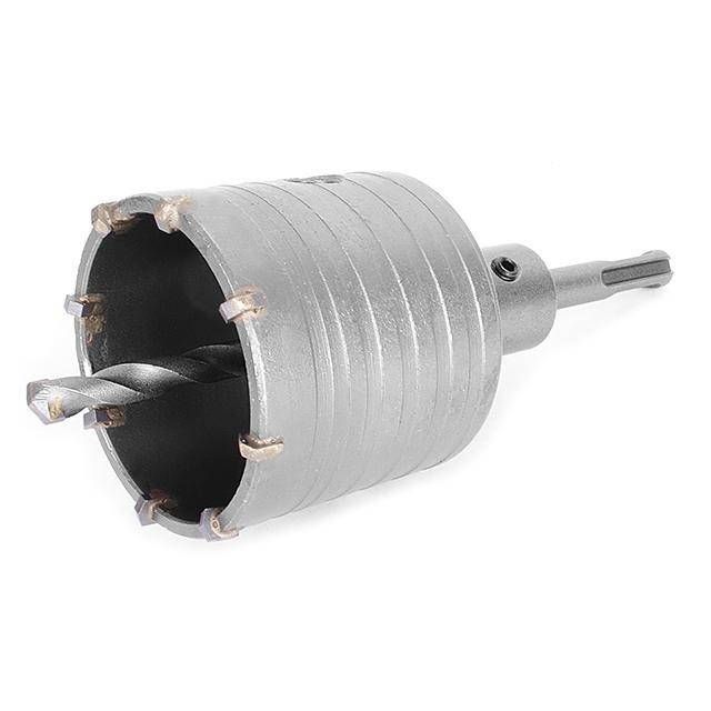 Свердло корончате по бетону 65 мм, перехідник SDS-Plus 100 мм INTERTOOL SD-7065