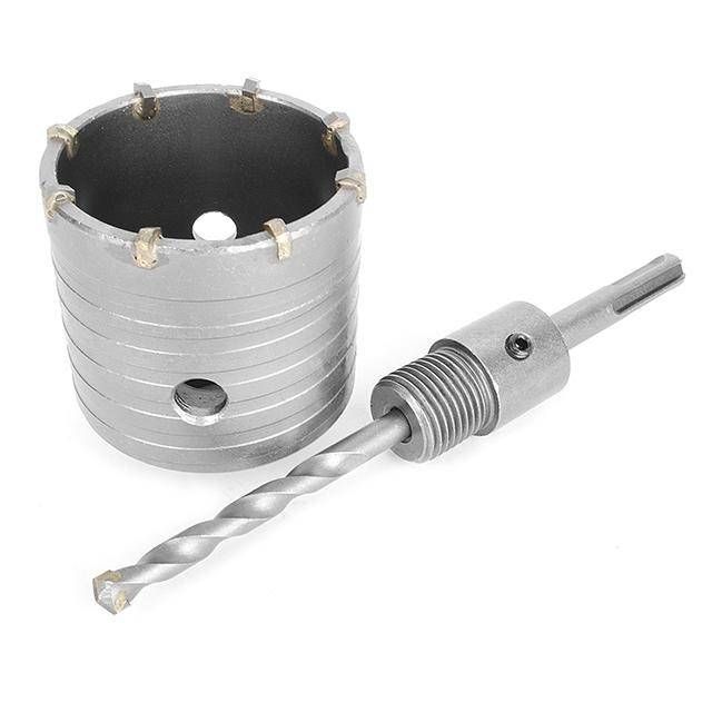 Свердло корончате по бетону 65 мм, перехідник SDS-Plus 100 мм INTERTOOL SD-7065