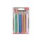 Комплект клейових стрижнів кольорових перламутрових, 11,2×100 мм, 12 шт. INTERTOOL RT-1029