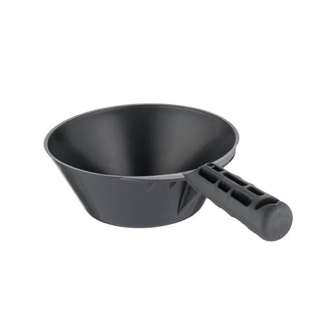 Ківш штукатурний, 0,8 л, пластиковий INTERTOOL KT-2711