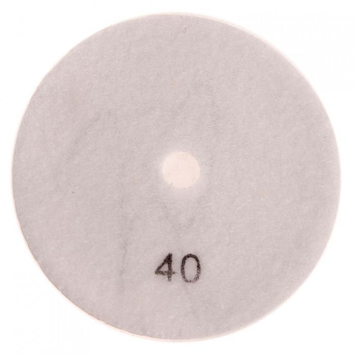 Круг алмазний шліфувальний на липучці 125 мм, зерно 40, Alloid (DD-125040)