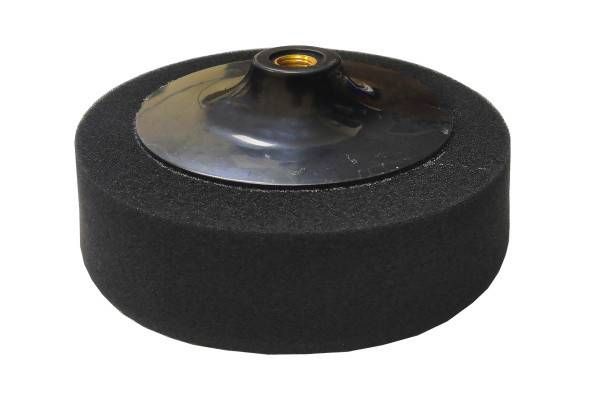 Круг полірувальний поролоновий чорний d-150 мм