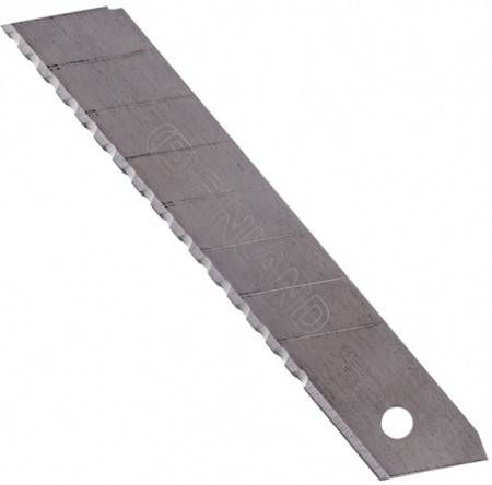 Леза для ножа 18мм сегментовані серрейторні 5 шт. FINLAND 1862F