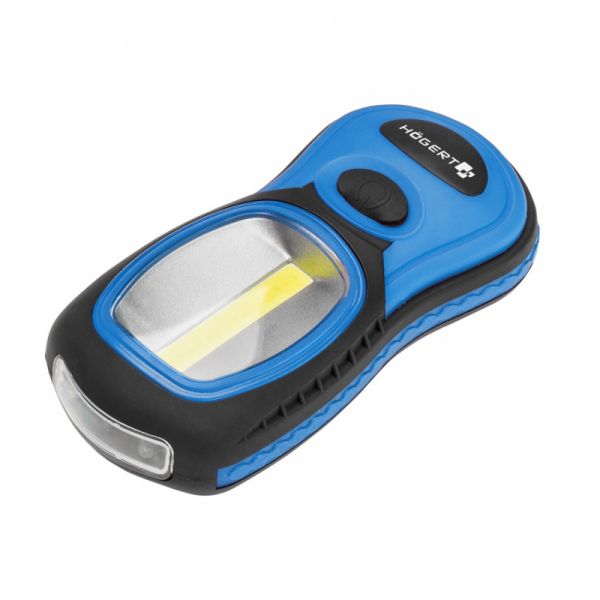 Ліхтар світлодіодний COB 3W HOEGERT пластик ABS HT1E402