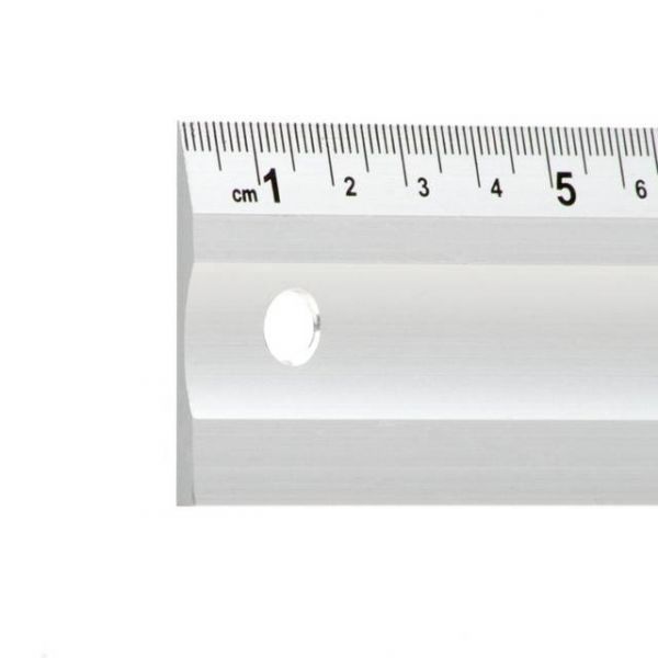 Лінійка будівельна алюмінієва 400мм