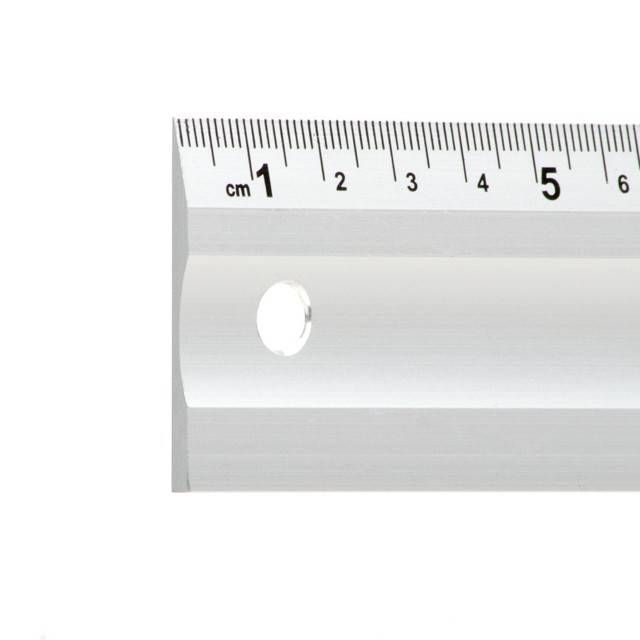 Лінійка будівельна алюмінієва 500мм INTERTOOL MT-2004