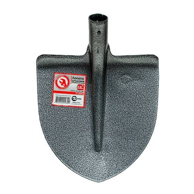 Лопата штикова, 0,8 кг, універсальна INTERTOOL FT-2003
