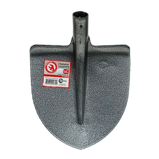 Лопата штикова, 0,8 кг, універсальна INTERTOOL FT-2003