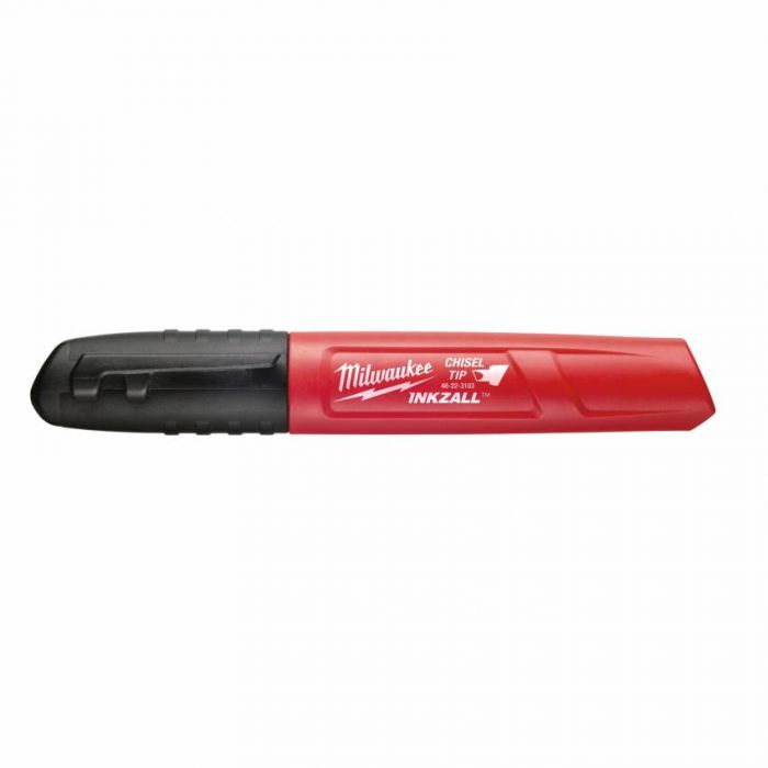 Маркер для будмайданчика InkZAll MILWAUKEE, широка, чорна