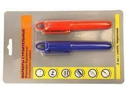 Маркер Favorit будівельний (синій і червоний) Маркер Favorit будівельний (синій і червоний)