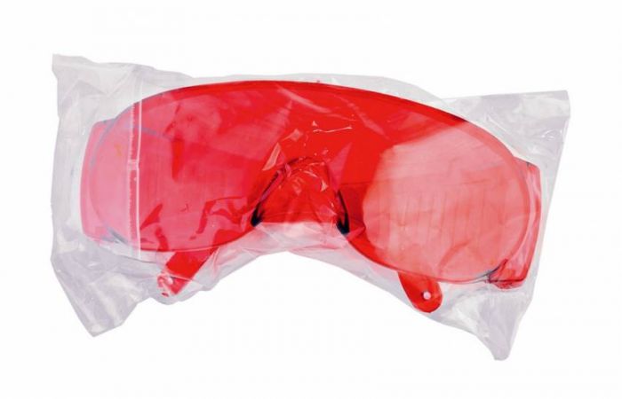 MasterTool Окуляри захисні протиосколкові червоні, Арт.: 82-0052