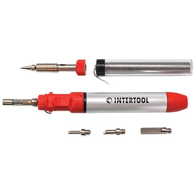 Мікропальник 12 мл з комплектом аксесуарів 7 од. INTERTOOL GB-0005