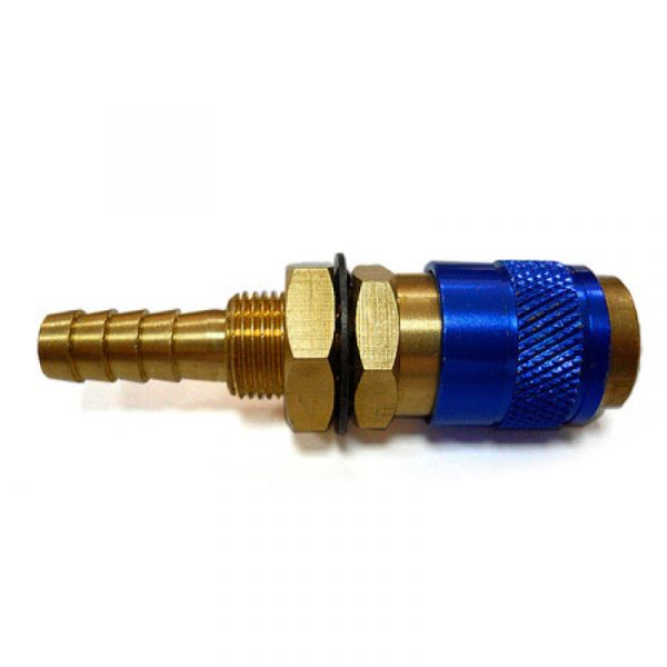 Муфта швидкознімна 8 мм, синя