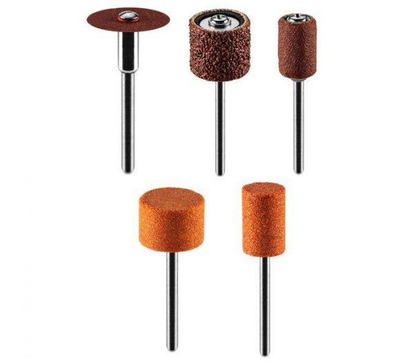 Набір аксесуарів для міні-дрилі, шліфувальні стрічки, навісні накінечники, диски з наждачного паперу