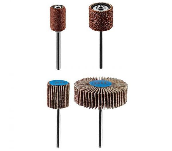 Набір аксесуарів для міні дрилі, шліфувальні стрічки, відкидні кола, 24 шт.
