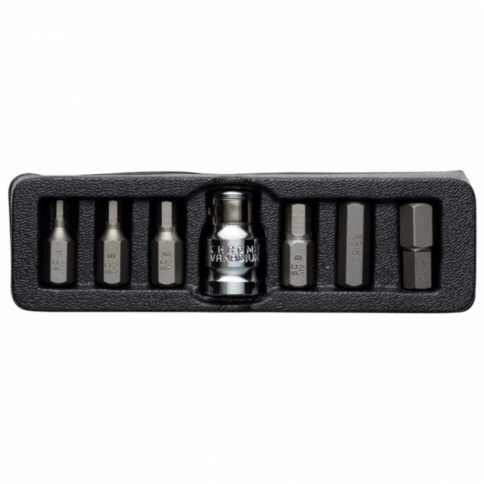 Набір біт HEX 1/2" 7шт S2 (шар кейс) ULTRA (4013202) 410745