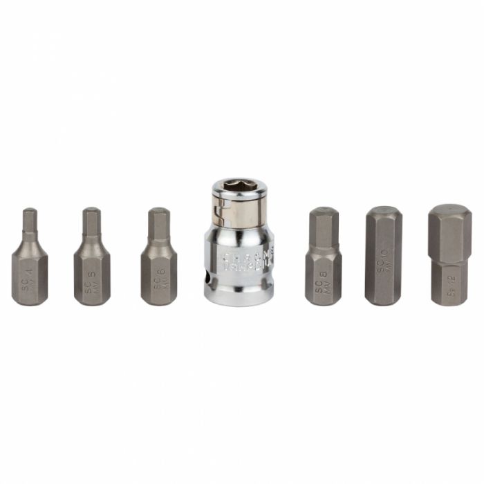 Набір біт HEX 1/2" 7шт S2 (шар кейс) ULTRA (4013202) 410745