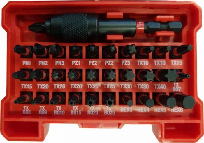 Набір біт SHOCKWAVE MILWAUKEE, (32шт)