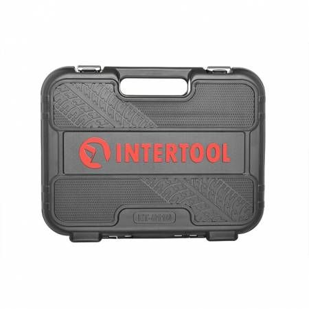 Набір інструментів 1/2" & 1/4", 110 од., SUPER LOCK STORM, Cr-V INTERTOOL ET-8110