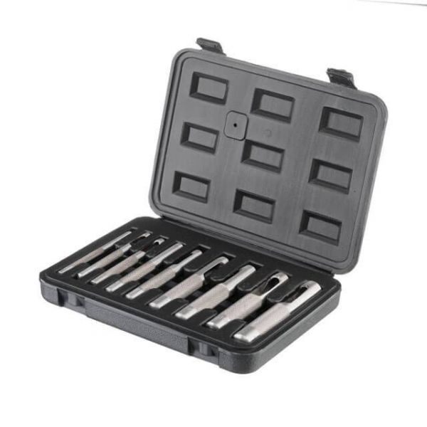 Набір просічок, 9 од., 3-12 мм INTERTOOL HT-0239