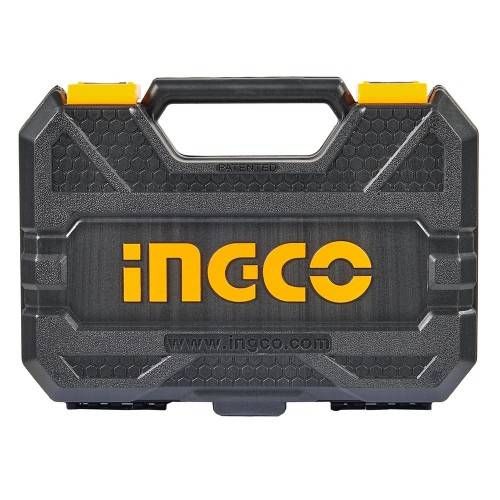 Набір торцевих головок з тріскачкою 1/4" 45 предметів INGCO INDUSTRIAL