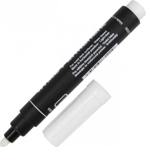 Маркер білий будівельний грубий, C0146 Маркер білий будівельний грубий, C0146