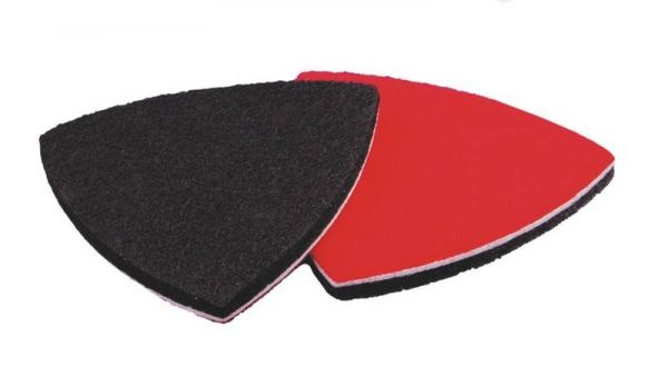 Насадка трикутна повстяна тканинна на липучці для РЕНОВАТОРА 75 мм, 10 шт.