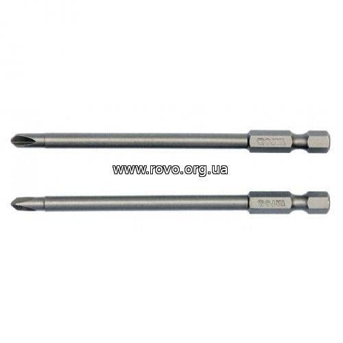 Насадка викрутка YATO "TRI-WING" на 1/4", №1 та 3х100 мм, Набір 2 шт. [25/100]