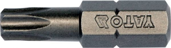 Викрутка насадка YATO "Torx" 1/4", T27, l=25 мм уп. 10 шт. [20/100]