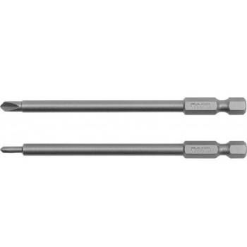 Насадка викрутка YATO "TRI-WING" на 1/4", №0 і 1х100 мм, Набір 2 шт. [25/100]