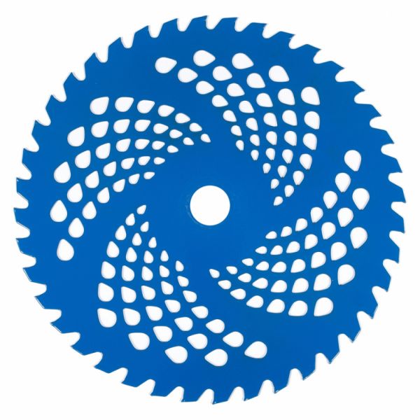 Ніж до мотокоси 40 зуб.(нерж.сталь) в уп. Синій