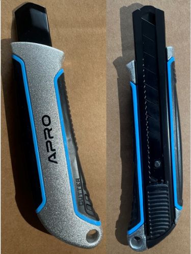 Ніж висувний сегментний 18мм NS-18 APRO