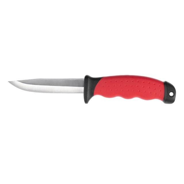 Ніж 100мм, з чохлом, STORM INTERTOOL HT-0536