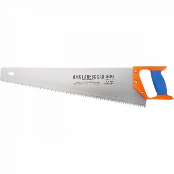 Ножівка по дереву 400 мм, крок зуба 4 мм, пластикова рукоятка