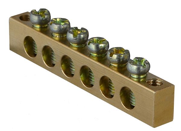 Нульова шина 6 відп. (6*9)