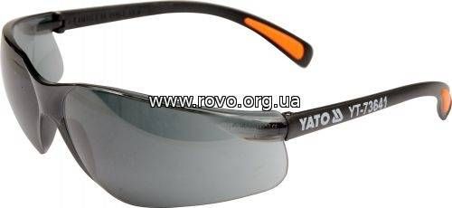 Окуляри захисні YATO відкриті затемнені